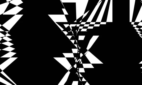 Černá Bílá Tapeta Art Stylu Moderní Design Koncept — Stockový vektor
