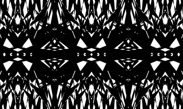 Motifs Déformés Dans Style Art Hypnotisant Illusion Optique — Image vectorielle
