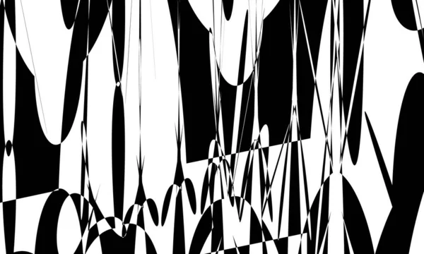 Motif Mystique Original Dans Style Art Papier Peint Monochrome Créatif — Image vectorielle