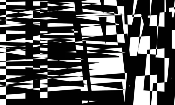 Чорний Візерунок Стилі Оптичного Мистецтва Зачаровує Оптичну Ілюзію — стоковий вектор