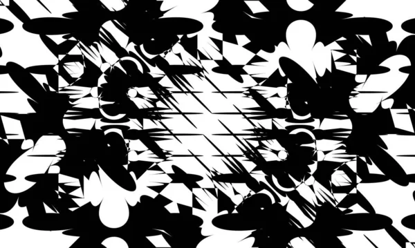 Mystérieuse Texture Monochrome Art Couverture Créative — Image vectorielle