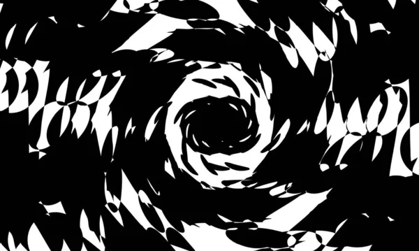 白色背景的动态黑色图案 — 图库矢量图片