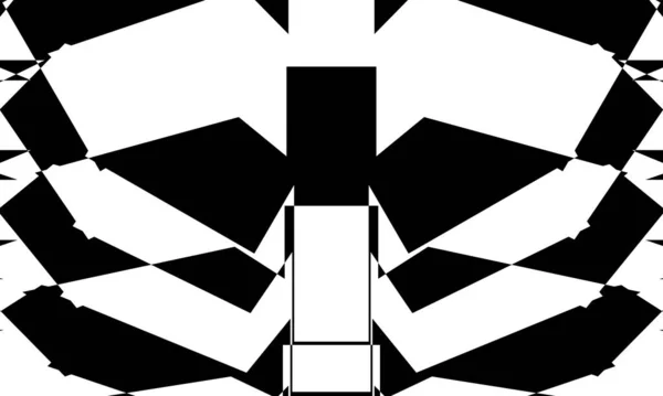 現代的なデザインのための黒と白のカバー未来的なテクスチャ — ストックベクタ