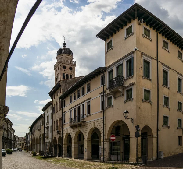 Conegliano Nun Antik Sarayına Bakın Temmuz 2021 Conegliano Treviso Talya — Stok fotoğraf