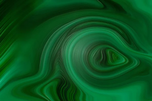 Malaquita Fundo Abstrato Verde Com Ondas — Fotografia de Stock