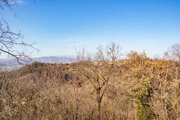 Montecchio Maggiore, Vicenza 'daki Romeo' nun şatosundan manzara