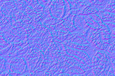 Mozaik arkaplan normal haritada. 3B Görüntü