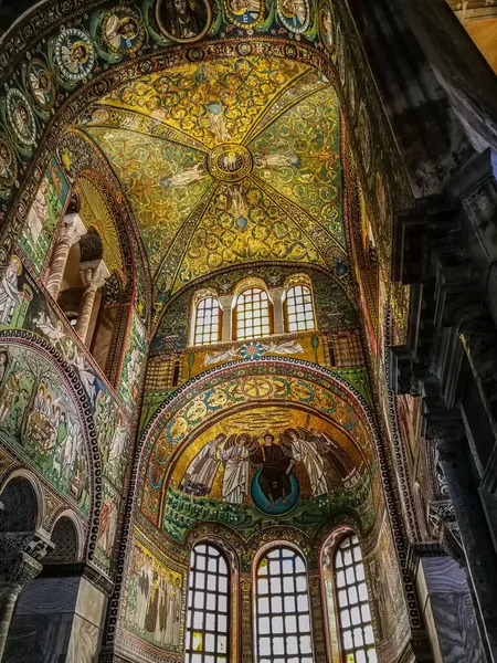 Basiliek Van San Vitale Ravenna Italië — Stockfoto