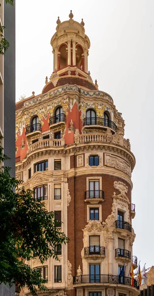 Visa Ett Antikt Palats Valencia Andalusien Spanien — Stockfoto