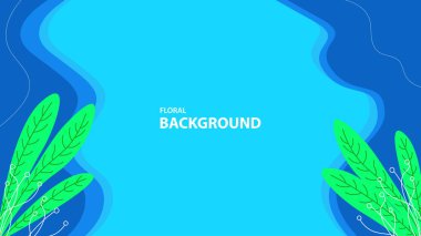 Çiçek doğa tasarımı arka planı, afiş, iniş sayfası, web sitesi, sosyal medya.