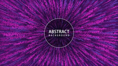 Soyut dairesel geometrik arkaplan. Gelecekçi dairesel geometrik merkezli hareket deseni. Renkli soyut arkaplan.