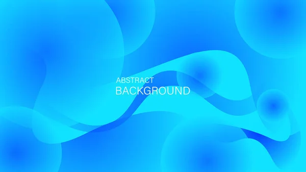 Futuristic Gradient Liquid Fluid Color Background — Stock Vector