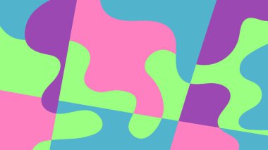 Soyut Renkli Sıvı Şekil Arkaplanı