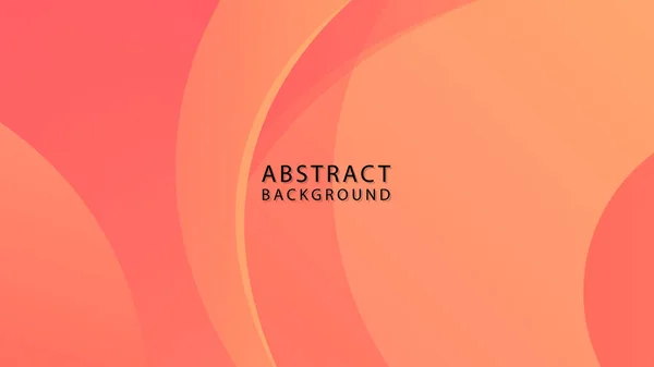Abstrakte Bunte Farbverlauf Orange Hintergrund — Stockvektor