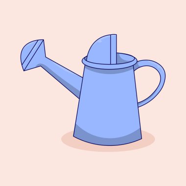 Hand Drawn of Sprinkle Water for Garden Flower