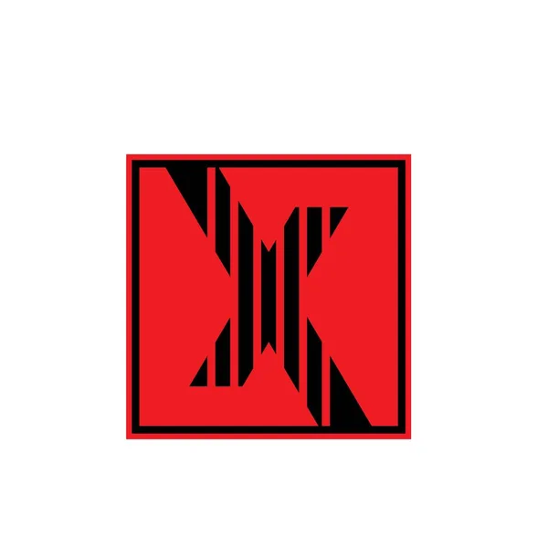 Harfi Logo Şablonu Vektör Simgesi Tasarımı — Stok Vektör