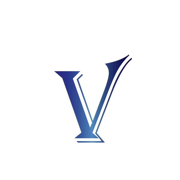 Літера Логотип Дизайн Шаблон Векторні Ілюстрації — стоковий вектор