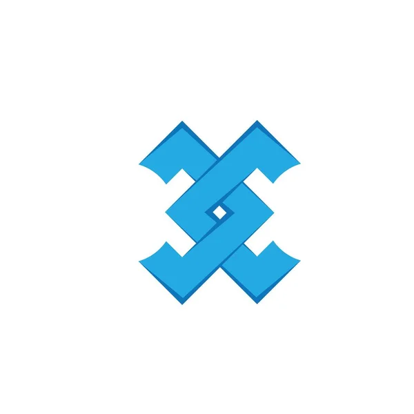 Şirket Soyut Birlik Logosu Tasarım Şablonu — Stok Vektör