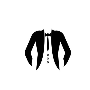 Smokin logosu tasarımı illüstrasyon klasik hipster vektörü