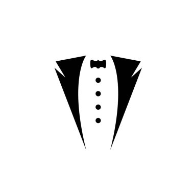 Smokin logosu tasarımı illüstrasyon klasik hipster vektörü