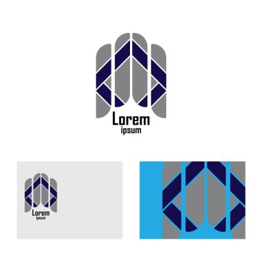 Business corporate abstract unity logo design template