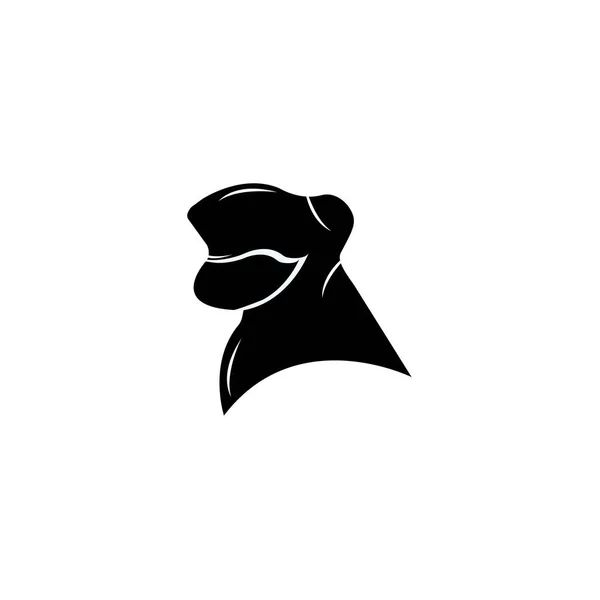 Muslimah Hijab Logo Vorlage Vektor Illustration Design — Stockvektor