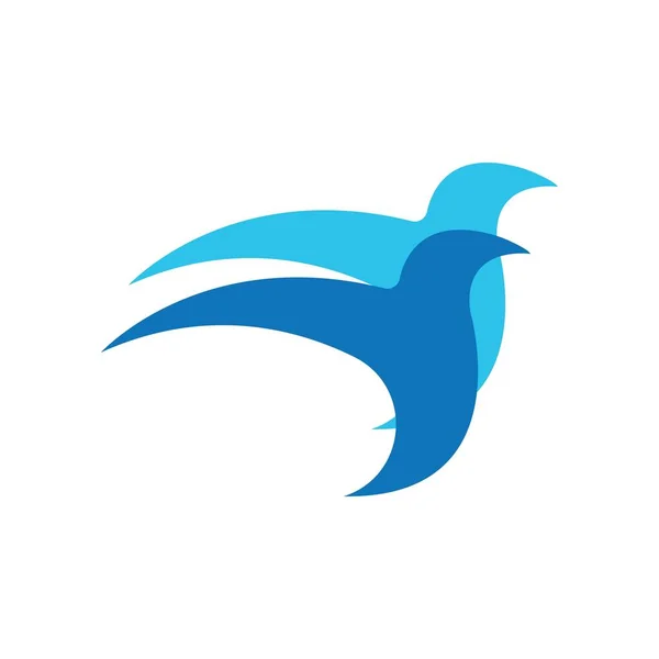 Векторная Иллюстрация Дизайна Логотипа Птицы — стоковый вектор