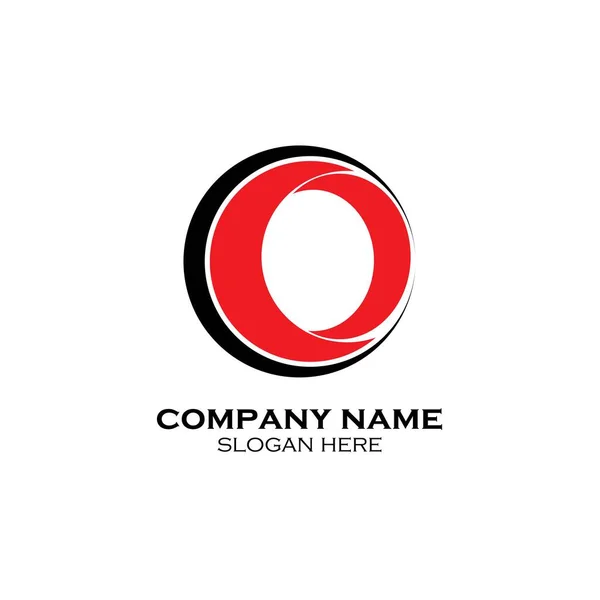 Icon Circle Company Logo Design Vector — 图库矢量图片