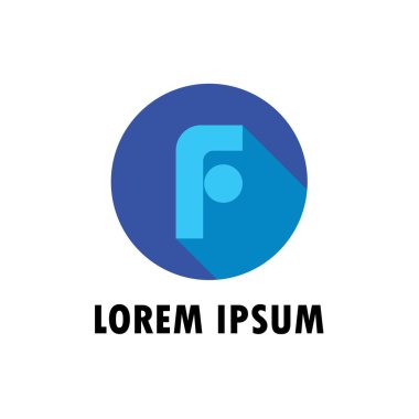 Facebook ikon vektör illüstrasyonu Facebook sosyal medya vektör simgesi. F harfi logo sembolü. Birinci kalite.