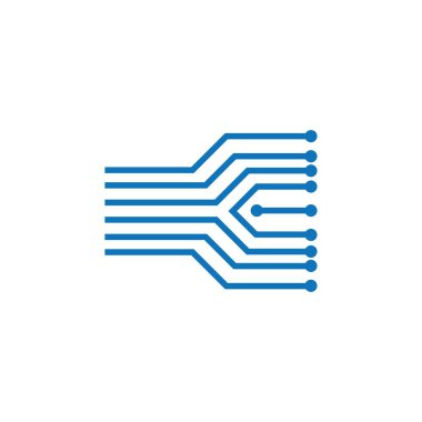 Devre vektör çizim şablonu