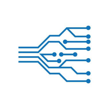 Devre vektör çizim şablonu