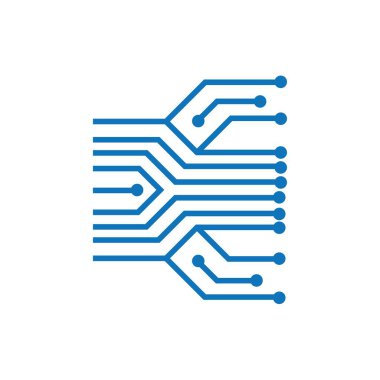 Devre vektör çizim şablonu