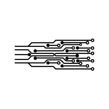 Devre vektör çizim şablonu