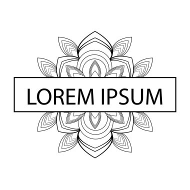 Beyaz izole arka planda yuvarlak gradyan mandala. Vector boho mandala renkleri. Çiçek desenli mandala. Yoga şablonu