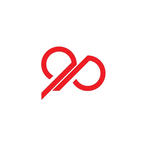 Sonsuz Vektör Logo Şablonu Çizim Tasarımı Vektör Eps — Stok Vektör