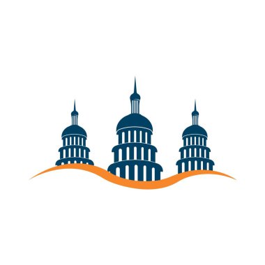 Capitol vektör resimleme şablonu