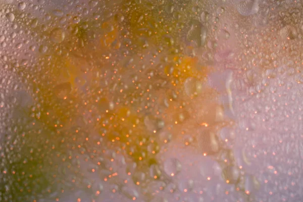 Abstract Background Water Drops Glass — Fotografia de Stock