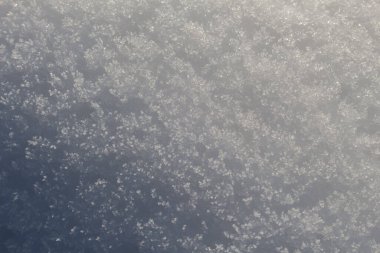 Kış mevsiminde kar yağışı dokusu