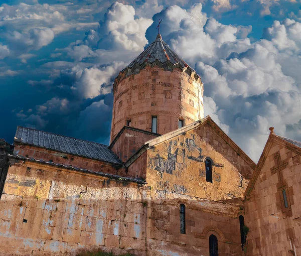 Bela Vista Sobre Mosteiro Tatev Província Syunik Armênia — Fotografia de Stock