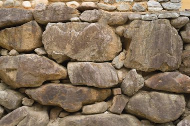 Arka plan ve doku taş duvarı. Yüksek çözünürlük
