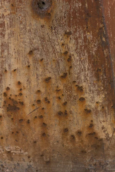 Rost Plain Textur Järn Metall Bakgrund Med Fina Detaljer Hög — Stockfoto