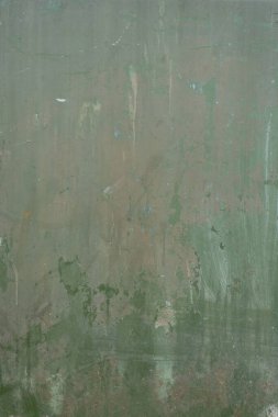 Kırık boyalı, eski, kirli bir duvar. Yüksek çözünürlük.