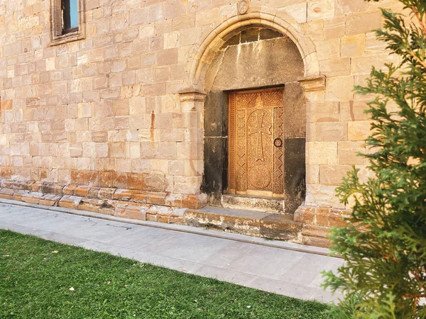 Staré Kostelní Dveře Arménii — Stock fotografie