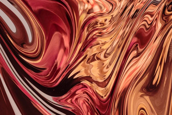 Абстрактный Цвет Фона Acrylic Liquid Paint Textures Rose Gold — стоковое фото