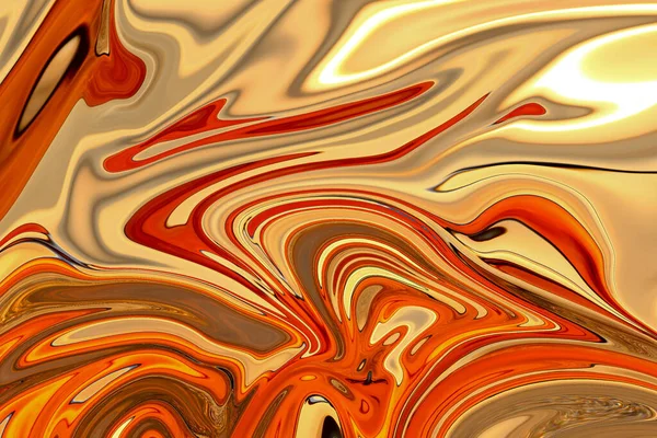 Абстрактный Цвет Фона Краски Акриловая Жидкость Краска Текстура Жидкое Пламя — стоковое фото