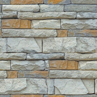 Doku gri ve turuncu taş tuğlalar, yüksek çözünürlük