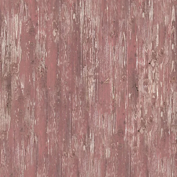底材红色粉刷过的旧木料 — 图库照片