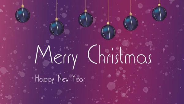 Merry Christmas Happy New Year Wallpaper 2022 2023 High Quality — Stock Photo, Image