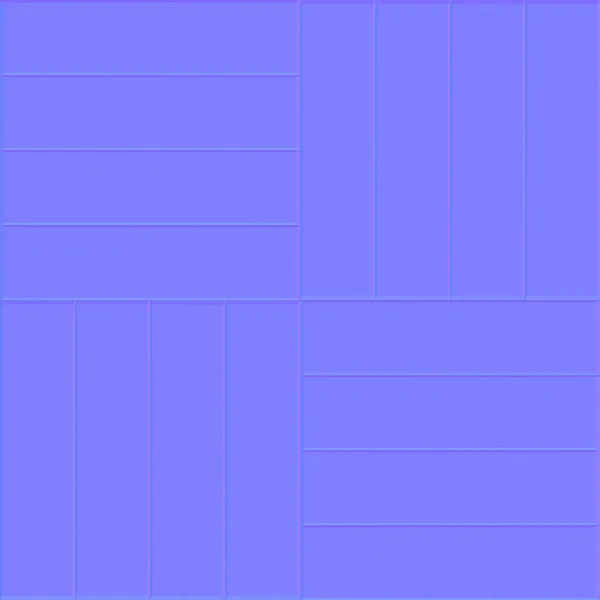 Normál Térkép Textúra Térképezés Square Pattern Parketta — Stock Fotó