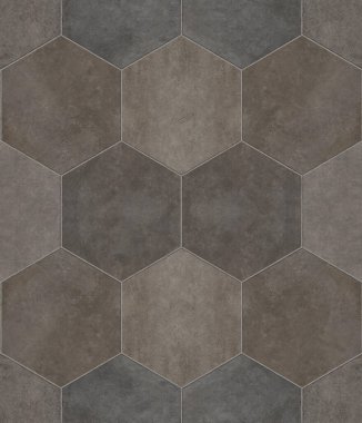 Döşeme dokusu altıgen. En fazla 3D, Blender, Photoshop, ZBrush, Cinema 4D, Maya